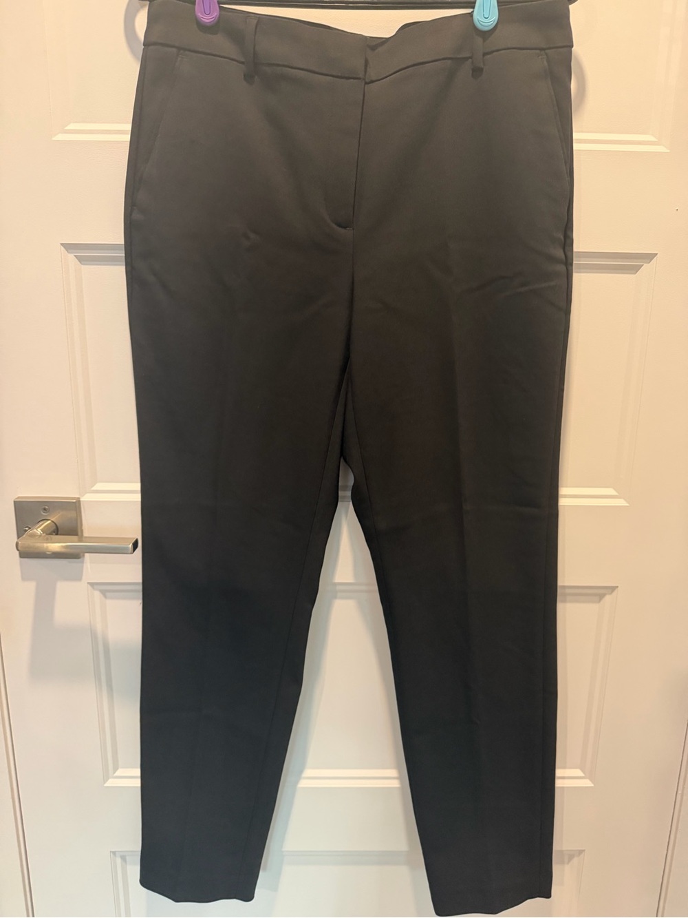 RW&CO. Black Straight-Leg Dress Pants
